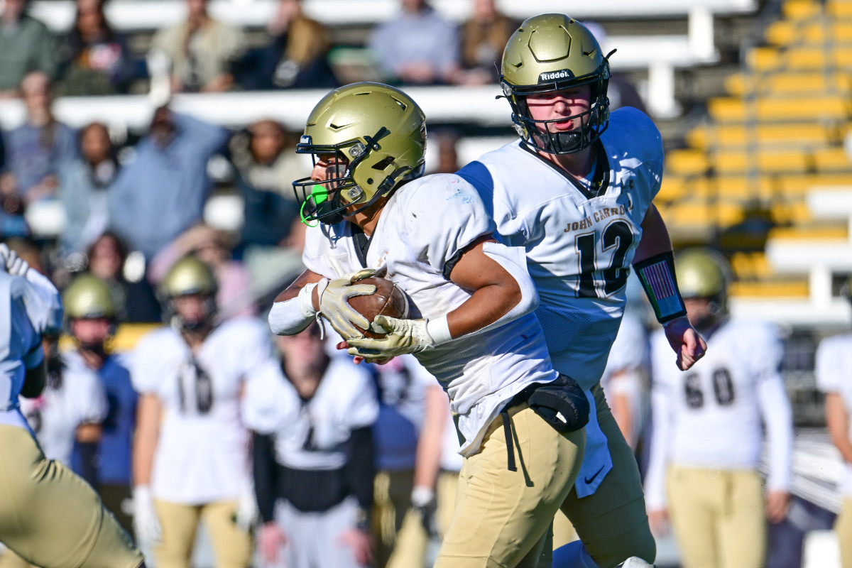 Concordia Prep vs John Carroll - MIAA B Football Championship - John Bowers - 11-19-2023 -4107